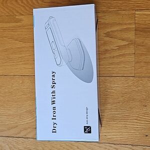 Mini Portable Handheld Steam Iron with Spray NWB